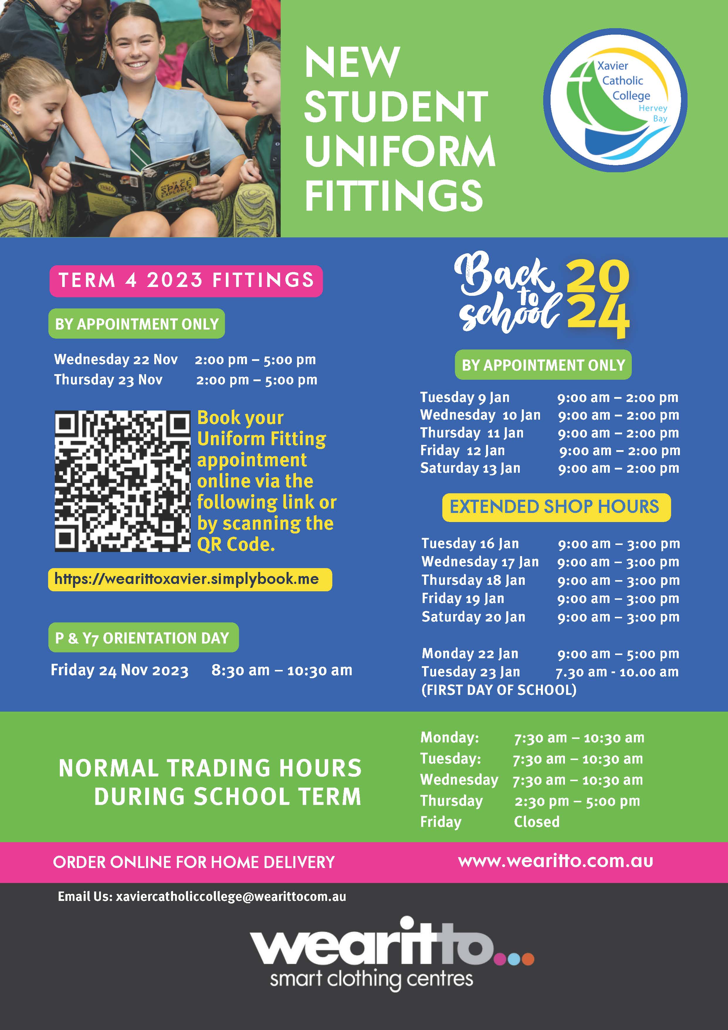 XAVIER  BOOKINGS FLYER  2024.jpg